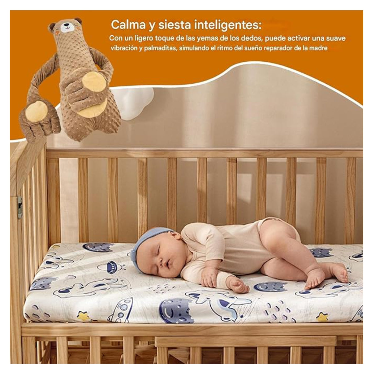 Almohada Palmaditas Bebe Ayuda A Dormir