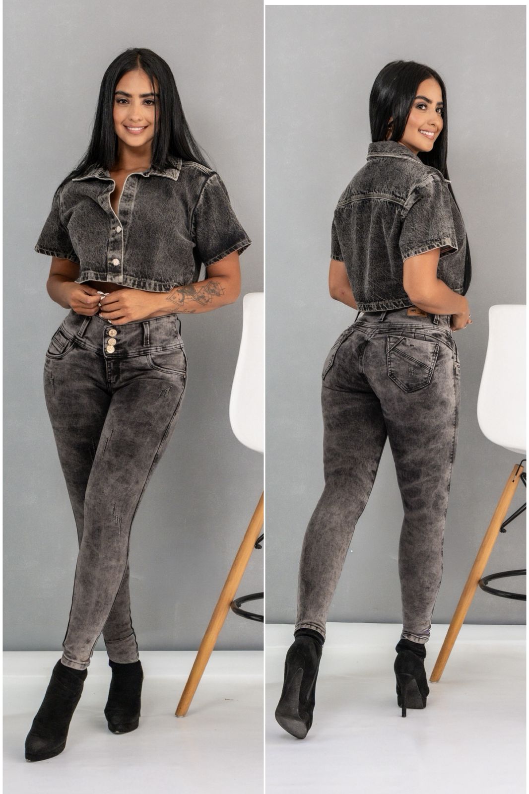 Gray helmet for bikers